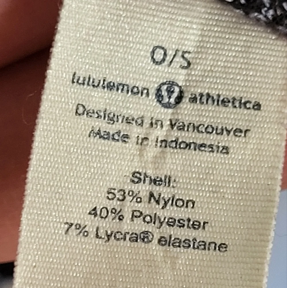 lululemon athletica jacquard blue